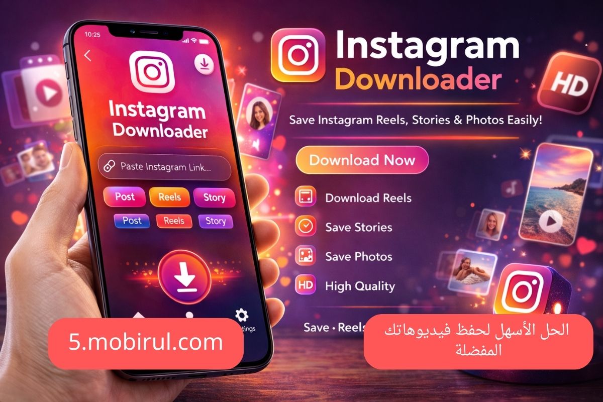 تطبيق تحميل مقاطع انستغرام الحل العملي لحفظ الفيديوهات والصور بسهولة